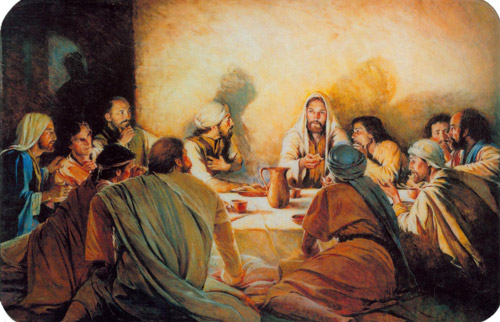 Магнит плоский "Вечеря" (Иисус с учениками)
