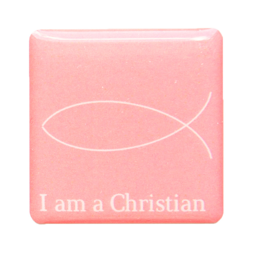 3D стикер на телефон - I am a Christian