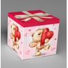 Подарочная коробка для кружки «Мишка с сердцем»