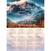 Календарь листовой (25х34см) на 2024 год - Ибо так возлюбил Бог мир, что отдал Сына Своего (горы)