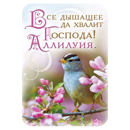 Магнит - "Все дышащее да хвалит Господа! Аллилуия"