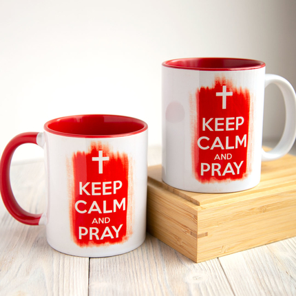 Кружка «Keep calm and pray»