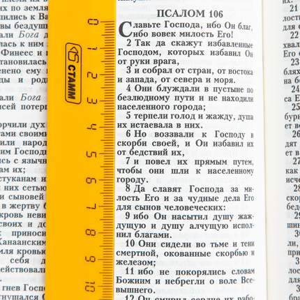 Библия ( 17х23,5см, искусств. кожа, тёмно-серый, рамка борокко, надпись "Библия", золотой обрез, 2 закладки, слова Иисуса выделены жирным, крупный шрифт)