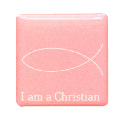 3D стикер на телефон - I am a Christian