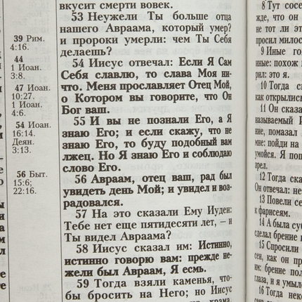 Библия (12,5х19,5 см, искусств. кожа, серо-бежевый, термоштамп "Терновый венец", молния,  золотой обрез, индексы, 2 закладки, слова Иисуса выделены жирным)
