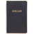Библия каноническая (12х18,5см, тёмно-синяя кожа, золотой обрез, индексы, 2 закладки)