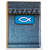 Обложка на паспорт с отделением для автодокументов  ПВХ "Рыбка под джинсу  "