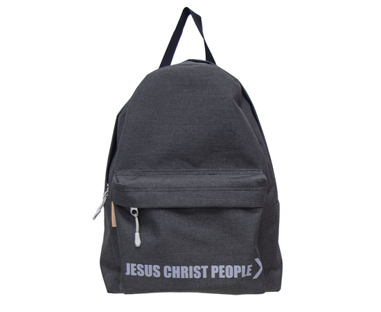 Рюкзак - Jesus Christ people (чёрный катионик)